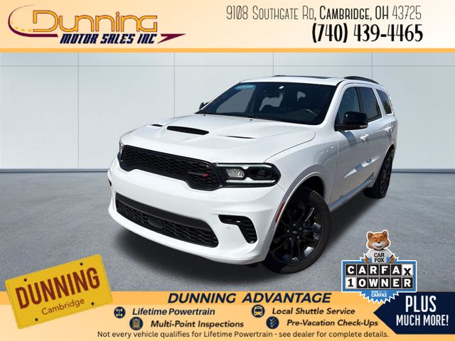 White Knuckle Clearcoat 2025 Dodge Durango GT Plus AWD SUV / Crossover All-Wheel Drive 8-Speed Automatic