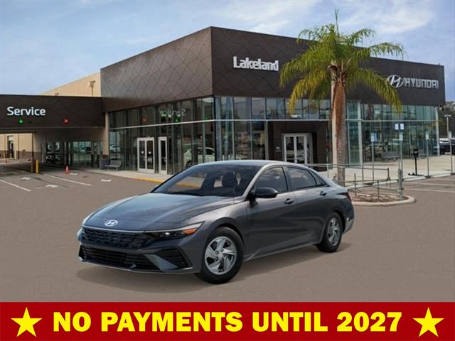 Ecotronic Gray 2026 Hyundai Elantra SE FWD Sedan Front-Wheel Drive Continuously Variable Transmission