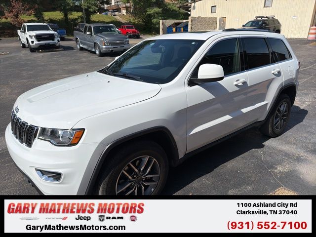 Bright White Clearcoat 2020 Jeep Grand Cherokee SUV / Crossover Four-Wheel Drive 8-Speed Automatic