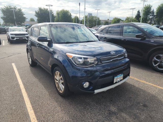 Mysterious Black 2019 Kia Soul Wagon Front-Wheel Drive 6-Speed Automatic