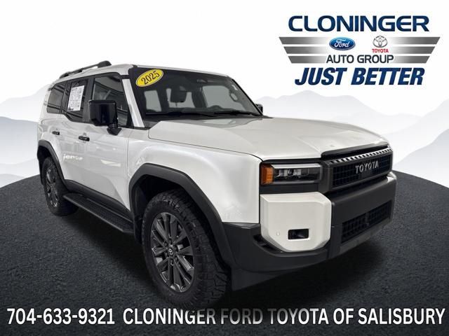 White (Wind Chill Pearl) 2025 Toyota Land Cruiser SUV / Crossover Four-Wheel Drive 8-Speed Automatic