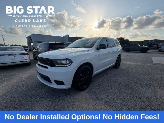 2019 Dodge Durango GT White at Texan Dodge Chrysler Jeep Ram