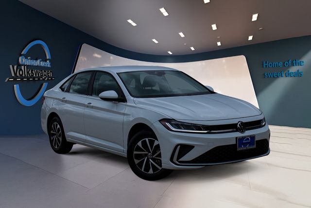 Pure White 2026 Volkswagen Jetta S FWD Sedan Front-Wheel Drive 8-Speed Automatic