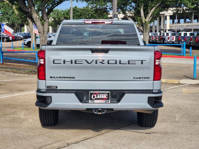 2024 Chevrolet Silverado 1500 Custom Gray at Classic Elite Chevrolet Hwy 6