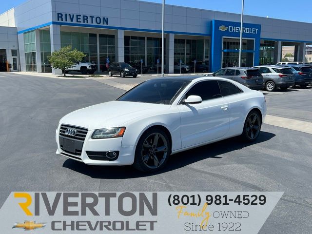 White 2012 Audi A5 2.0T quattro Premium Plus Coupe AWD Coupe All-Wheel Drive 8-Speed Automatic