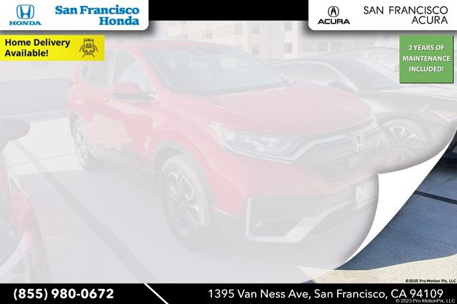 Radiant Red Metallic 2021 Honda CR-V SUV / Crossover Front-Wheel Drive Continuously Variable Transmission