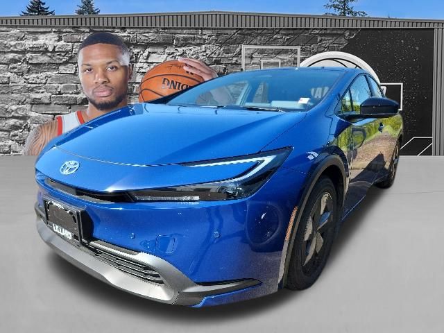 Blue 2024 Toyota Prius LE AWD Hatchback All-Wheel Drive Continuously Variable Transmission