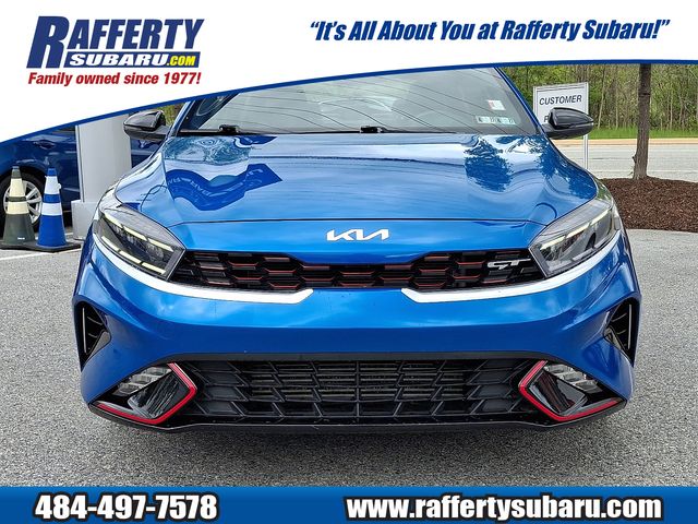 2022 Kia Forte GT Blue at Subaru and VW of Moon Township