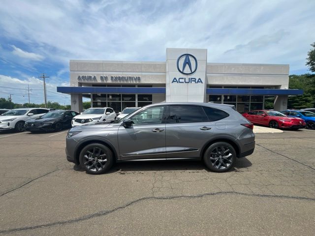 Liquid Carbon Metallic 2023 Acura MDX SUV / Crossover All-Wheel Drive Automatic