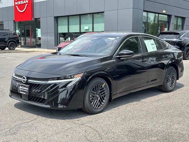 Super Black 2026 Nissan Sentra Sedan Front-Wheel Drive Continuously Variable Transmission