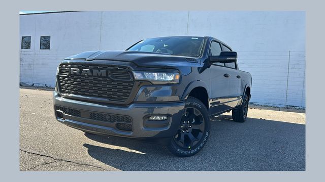 Forged Blue Metallic 2026 RAM 1500 Big Horn Crew Cab 4WD Pickup Truck Four-Wheel Drive 8-Speed Automatic