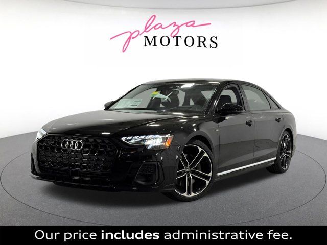 Mythos Black Metallic 2026 Audi A8 L quattro 55 TFSI Sedan All-Wheel Drive 8-Speed Automatic