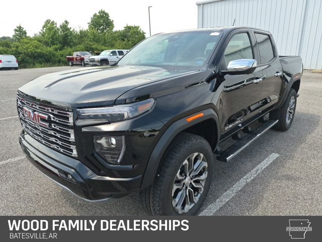 Onyx Black 2026 GMC Canyon Denali Crew Cab 4WD Pickup Truck Four-Wheel Drive 8-Speed Automatic
