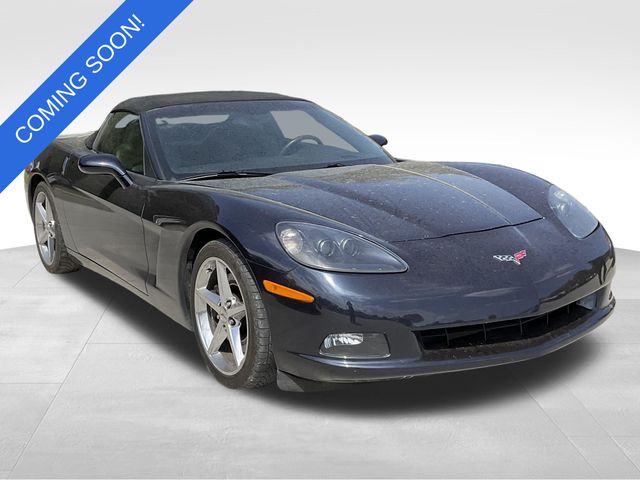 Night Race Blue Metallic 2013 Chevrolet Corvette 3LT Convertible RWD Convertible Rear-Wheel Drive 6-Speed Automatic