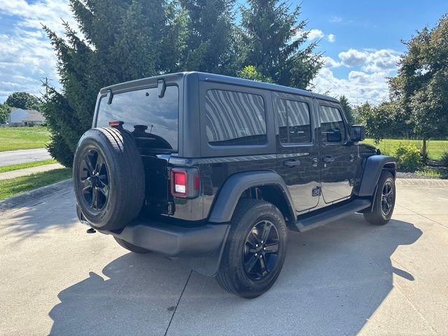 Used 2022 Black Jeep Unlimited Sport Altitude image 6