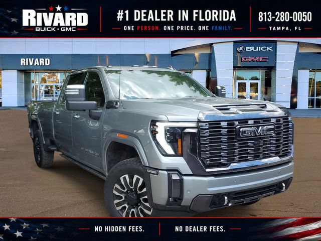 Sterling Metallic 2024 GMC Sierra 3500HD Pickup Truck Four-Wheel Drive Automatic