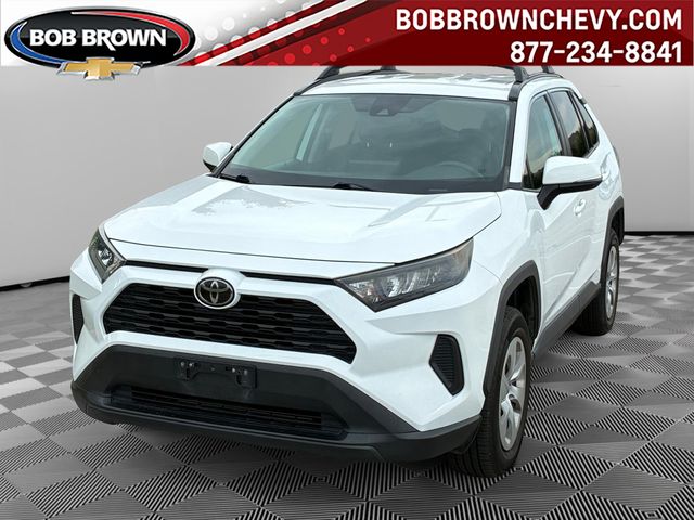 White 2019 Toyota RAV4 SUV / Crossover All-Wheel Drive 8-Speed Automatic