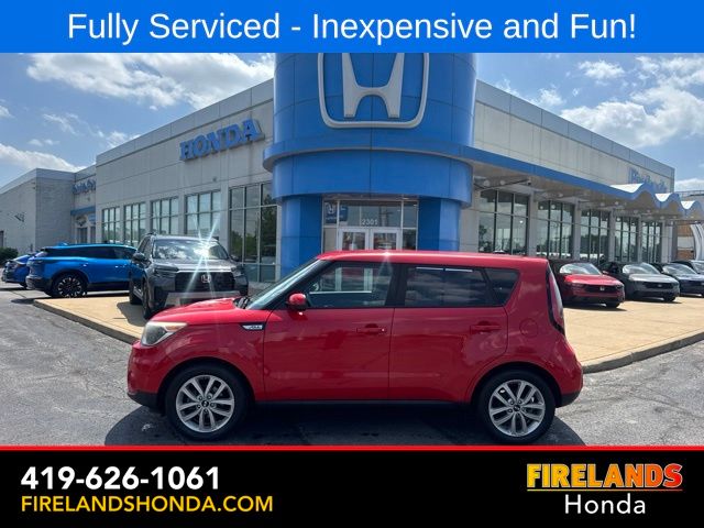 Inferno Red 2017 Kia Soul Wagon Front-Wheel Drive 6-Speed Automatic