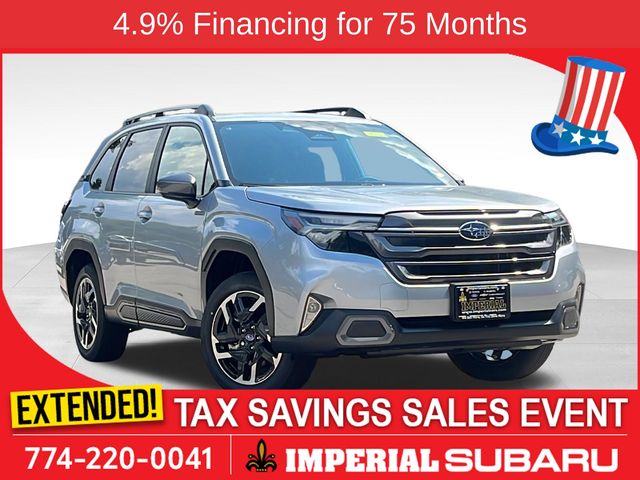 Ice Silver Metallic 2026 Subaru Forester Hybrid SUV / Crossover All-Wheel Drive Continuously Variable Transmission