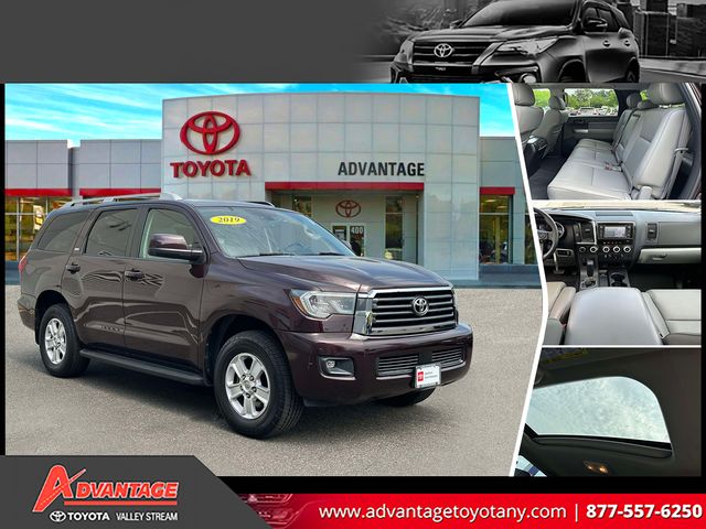 Red (Sizzling Crimson Mica) 2019 Toyota Sequoia SR5 4WD SUV / Crossover Four-Wheel Drive 6-Speed Automatic