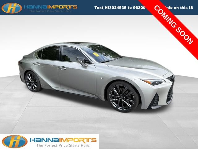 Atomic Silver 2021 Lexus IS Sedan Rear-Wheel Drive 8-Speed Automatic
