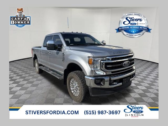 Silver Metallic 2021 Ford F-250 Super Duty Pickup Truck Four-Wheel Drive 6-Speed Automatic