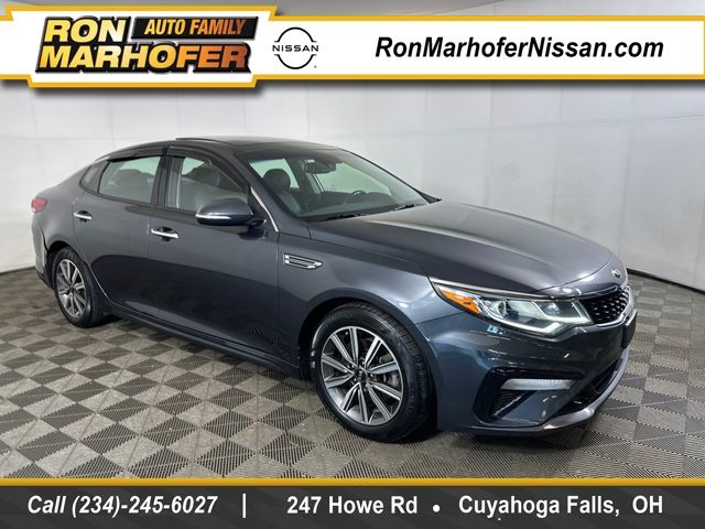 Gravity Gray 2020 Kia Optima EX Premium FWD Sedan Front-Wheel Drive 7-Speed Automatic