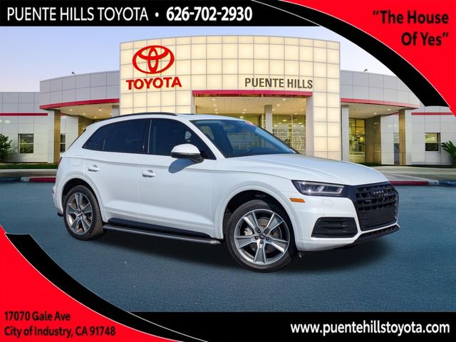 Glacier White 2019 Audi Q5 quattro Premium Plus 45 TFSI SUV / Crossover All-Wheel Drive 7-Speed Automatic