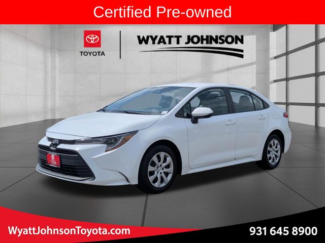 Ice 2024 Toyota Corolla Sedan Front-Wheel Drive Continuously Variable Transmission