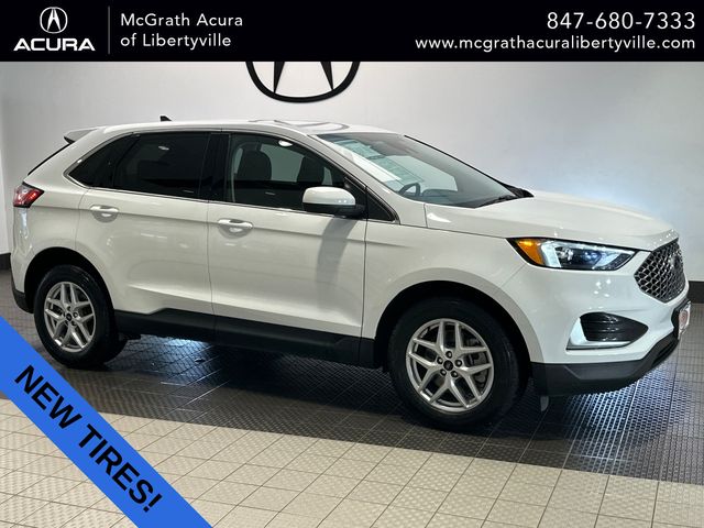 Oxford White 2024 Ford Edge SUV / Crossover All-Wheel Drive 8-Speed Automatic