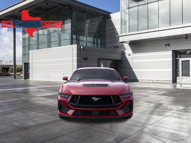 2025 Race Red Ford Mustang RWD Coupe