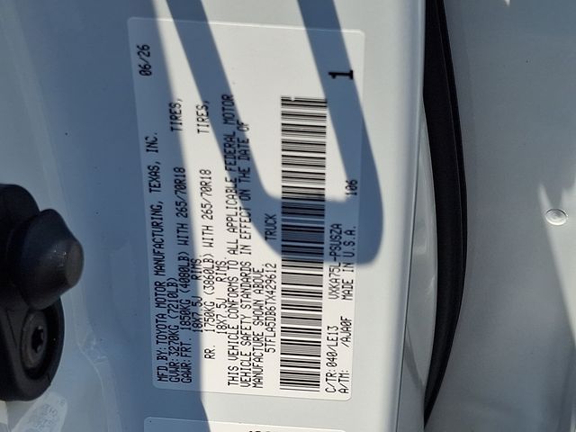New 2026 Toyota Tundra Truck