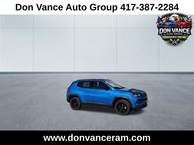 Hydro Blue Pearlcoat 2026 Jeep Compass Latitude 4WD SUV / Crossover Four-Wheel Drive 8-Speed Automatic