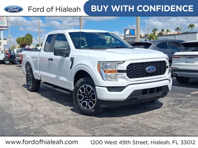 Oxford White 2022 Ford F-150 Pickup Truck Four-Wheel Drive Automatic