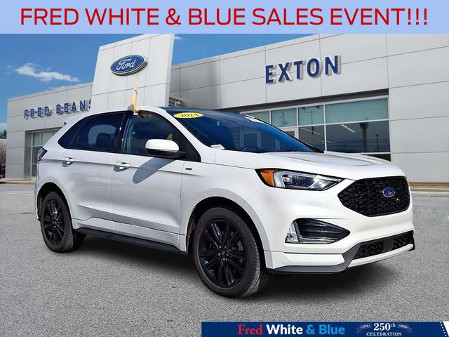 Star White Metallic Tri-Coat 2024 Ford Edge SUV / Crossover All-Wheel Drive 8-Speed Automatic