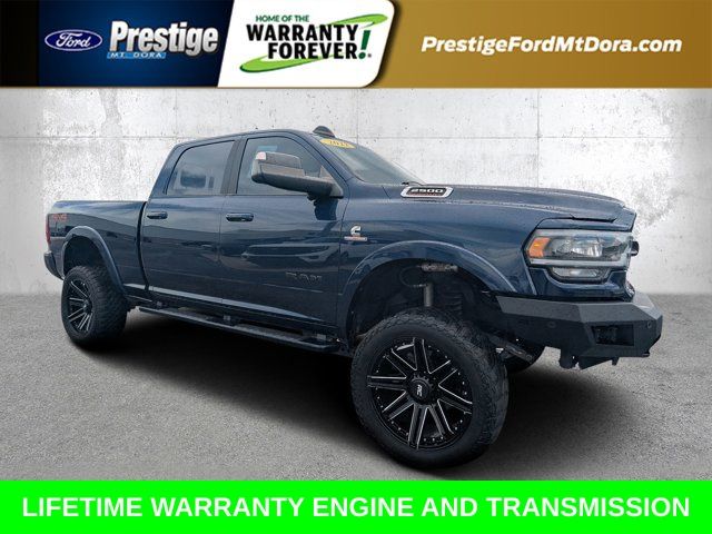 Patriot Blue Pearlcoat 2022 RAM 2500 Laramie Crew Cab 4WD Pickup Truck Four-Wheel Drive 6-Speed Automatic