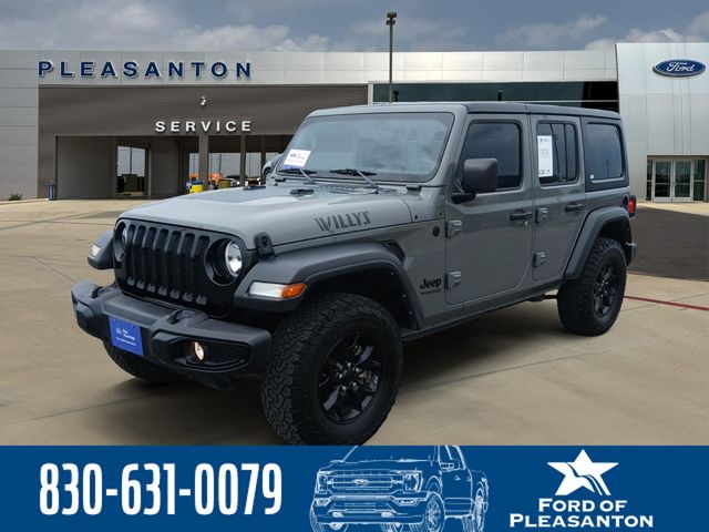 Sting-Gray Clearcoat 2021 Jeep Wrangler SUV / Crossover Four-Wheel Drive 8-Speed Automatic