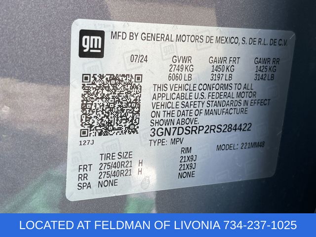 Used 2024 Chevrolet Equinox EV RS For Sale in Livonia, MI