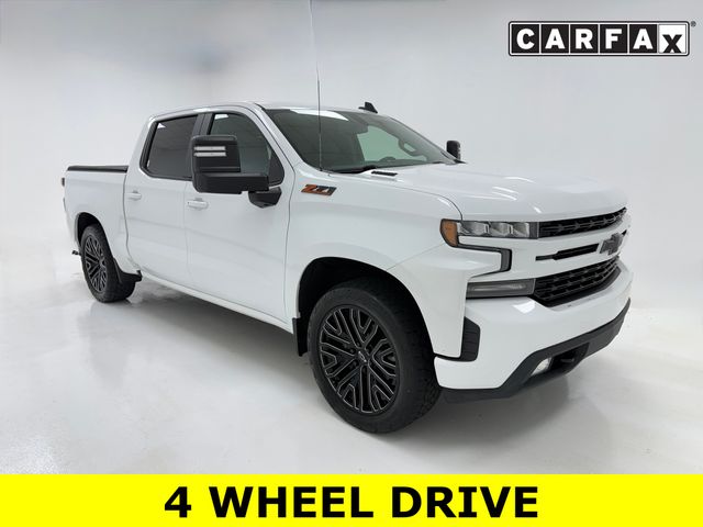 Summit White 2020 Chevrolet Silverado 1500 RST Crew Cab 4WD Pickup Truck Four-Wheel Drive Automatic