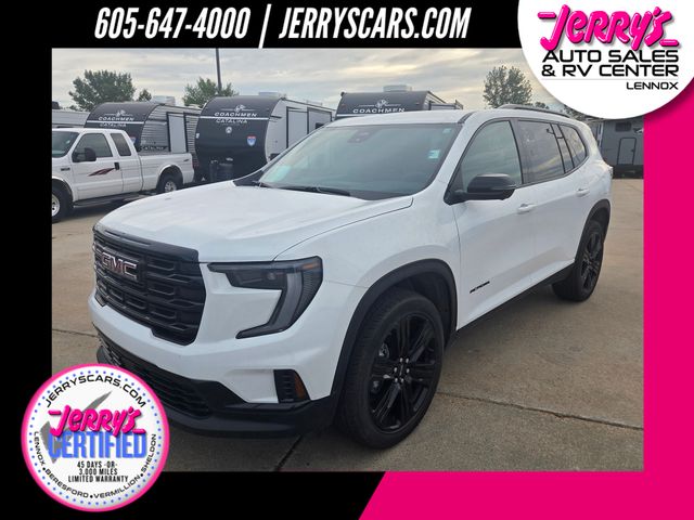 Summit White 2026 GMC Acadia SUV / Crossover Four-Wheel Drive 8-Speed Automatic