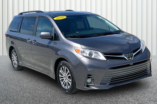 Predawn Gray Mica 2020 Toyota Sienna XLE 7-Passenger FWD with Auto-Access Seat Minivan Front-Wheel Drive 8-Speed Automatic