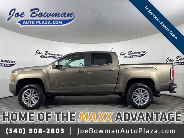 Bronze Alloy Metallic 2016 GMC Canyon SLT Crew Cab 4WD Pickup Truck Four-Wheel Drive 6-Speed Automatic