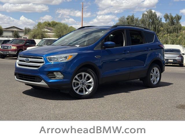 Lightning Blue 2018 Ford Escape SE FWD SUV / Crossover Front-Wheel Drive 6-Speed Automatic