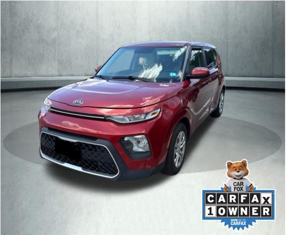 Mars Orange 2020 Kia Soul SUV / Crossover Front-Wheel Drive Continuously Variable Transmission