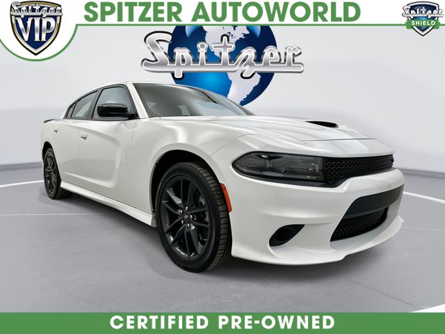 White Knuckle Clearcoat 2022 Dodge Charger GT AWD Sedan All-Wheel Drive 8-Speed Automatic