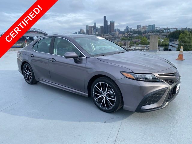 Predawn Gray Mica 2024 Toyota Camry Sedan All-Wheel Drive 8-Speed Automatic