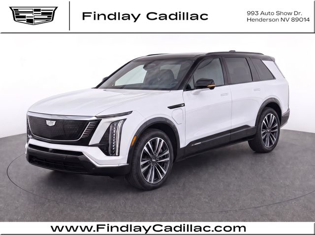 Vibrant White Tricoat 2026 Cadillac VISTIQ SUV / Crossover All-Wheel Drive 1-Speed Automatic