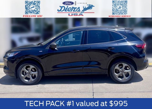 Agate Black Metallic 2024 Ford Escape SUV / Crossover All-Wheel Drive 8-Speed Automatic