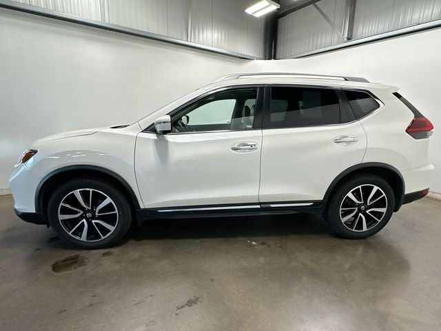 2018 Nissan Rogue SL White at John Sisson Motors