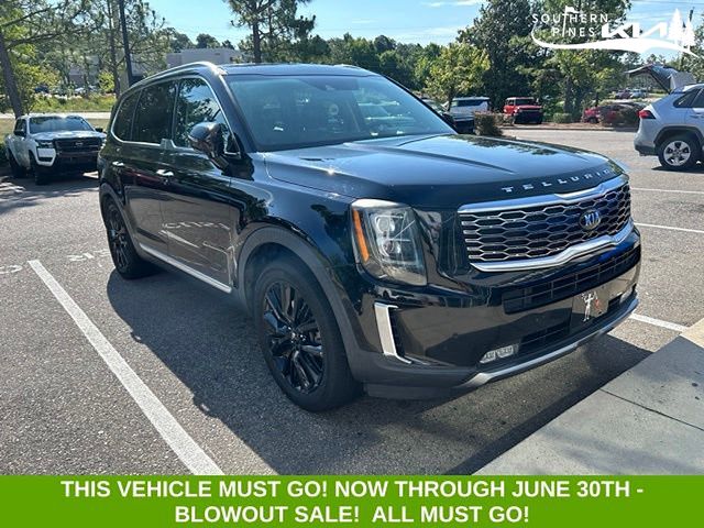 Ebony Black 2020 Kia Telluride SUV / Crossover All-Wheel Drive 8-Speed Automatic